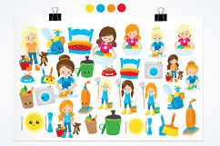 House Chores graphics and illustrations Product Image 2