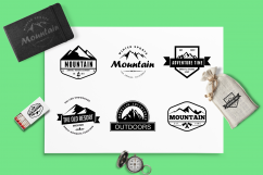 Mountain Vintage Logo Badges Product Image 1