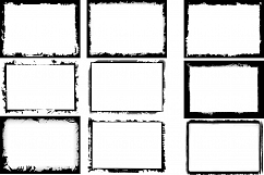 Grunge frame backgrounds Product Image 1
