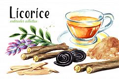 Licorice. Watercolor collection Product Image 1