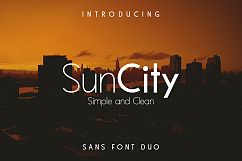 Sun City - Font Duo Product Image 1