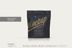 Matte Doypack With Zipper Product Image 1