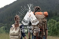 Wild at Heart. Native American Vintage Badges. Vol.2 Product Image 11