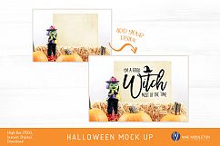 Halloween mock up, witch styled stock, 2 options Hi-res JPG Product Image 4