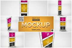 Poster Stand Display Mockup Product Image 1