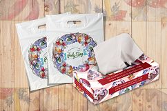 Christmas balls toy PNG watercolor set Product Image 6