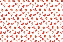 Merry Christmas &amp; New Year elements pattern Product Image 1
