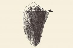 Iceberg with ship Product Image 1