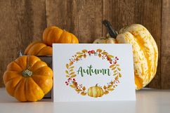 Card Mockup - Autumn Pumpkins Product Image 4