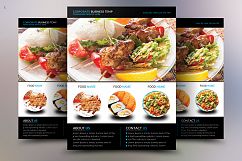 Minimal Restaurant Flyer Product Image 1