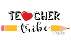 Teacher Tribe svg Teacher t-shirt svg Teacher gift diy svg Product Image 1