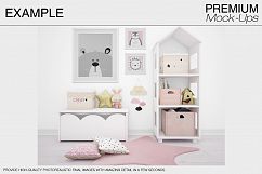 Kids Room &amp; Frame Mockups Product Image 11