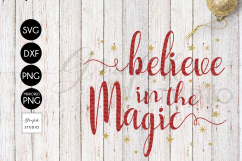 Believe in the Magic CHRISTMAS SVG for Cricut Product Image 2