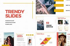 Trendy Slides PowerPoint Template Product Image 1