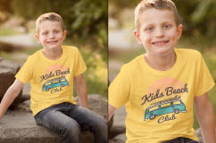 Boys T-shirt Mock-up Product Image 4
