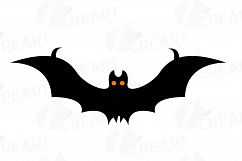 Halloween Bats Silhouettes Clip art, Halloween party vectors Product Image 2