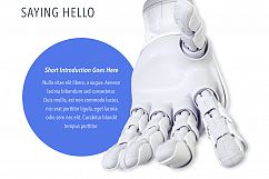 Robot Showcase PowerPoint Template Product Image 3