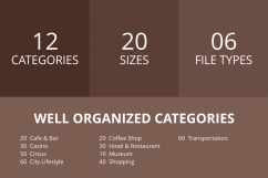 146 Business &amp; Finance Flat Greyscale Icons Product Image 3