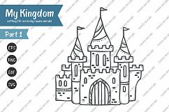 Charming Palace Castle - SVG Cutting File MY KINGDOM Series Product Image 1