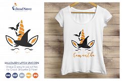 Halloween Unicorn SVG Cut Files Product Image 1