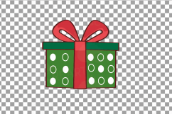 Colorful Christmas Elements clip art pack, printable png Product Image 7