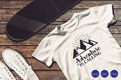 Adventure is calling SVG, DXF, PNG Cut Files  Product Image 1
