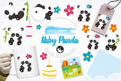  Baby Panda graphics and illustrations Product Image 1