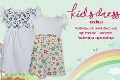 Kids Dress Mockup Product Image 3