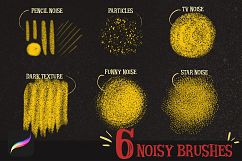 MAGIC NOISE BRUSHES for procreate Product Image 2