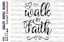 SVG walk by faith Grace SVG Inspiration svg Christian Product Image 2