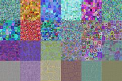 30 colorful rectangle backgrounds (AI, EPS, SVG, JPG 5000x5000) Product Image 2