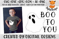 Ghost SVG for Silhouette, Cricut, Scan N Cut Product Image 1