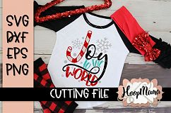 Joy To The World -Christmas Holiday SVG Design Product Image 1