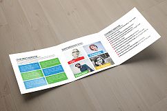 Multiuse Business Square Trifold Brochure Product Image 4