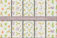 Christmas watercolor Product Image 6