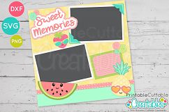 Cute Summer Fruit SVG Bundle - 19 SVG Design Elements Product Image 2