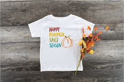 Happy Pumpkin Spice Season SVG - Fall SVG Cut File - DXF EPS Product Image 6