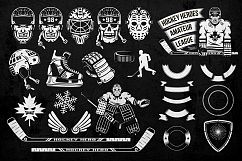 Hockey Logo on Dark Product Image 5