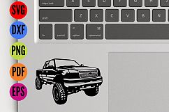 Chevy Truck SVG Cutting File  Product Image 2