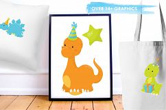 Party Dinos graphics and illustrations Product Image 5