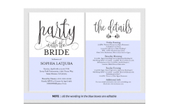 Bachelorette Party Template Product Image 5