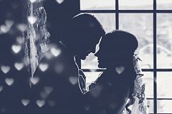 Romantic Heart Bokeh Photo Overlays Product Image 2