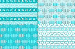 Blue Gray Hanukkah Patterns Product Image 4