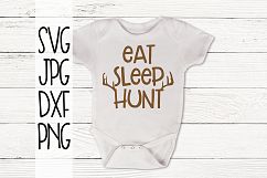 Eat, Sleep, Hunt, SVG, Cut file Product Image 1
