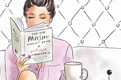 Fashion illustration clipart - Me Time1 Product Image 2