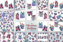 Christmas time PNG watercolor set Product Image 4