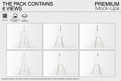 Easel Stand with Canvas Product Image 12