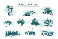 Vector Rural Landscapes Product Image 3