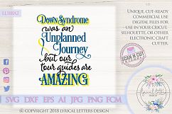 Down Syndrome Was An Unplanned Journey Twins SVG DXF LL188A2 Product Image 1