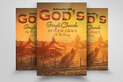Grace Of God Church Flyer Product Image 1